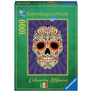 Ravensburger (19686) - "Calavera mexicana" - 1000 piezas