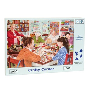 The House of Puzzles (3992) - "Crafty Corner" - 1000 piezas