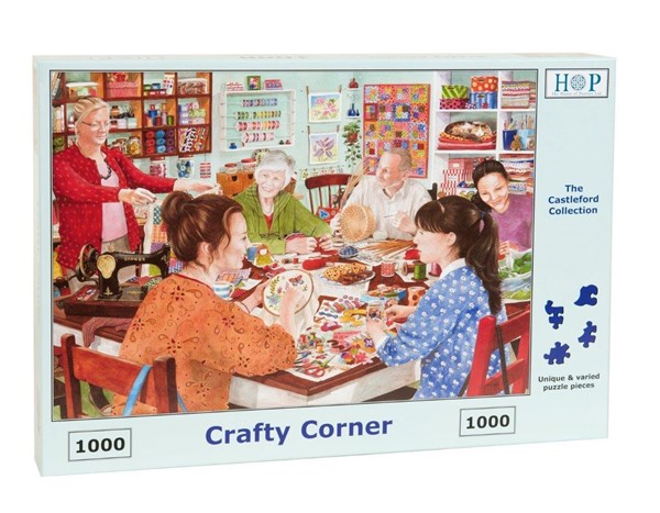 The House of Puzzles (3992) - "Crafty Corner" - 1000 piezas