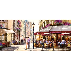 Castorland (B-060085) - Richard Macneil: "Lovers in Paris" - 600 piezas