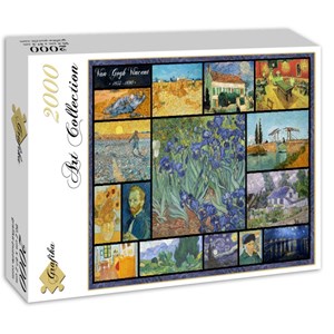 Grafika (00837) - Vincent van Gogh: "Collage" - 2000 piezas