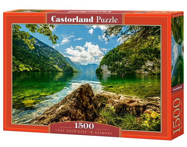Castorland (C-151417) - "Lake Koenigsee in Germany" - 1500 piezas