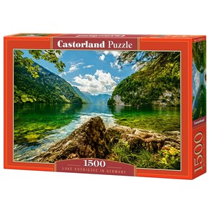 Castorland (C-151417) - "Lake Koenigsee in Germany" - 1500 piezas