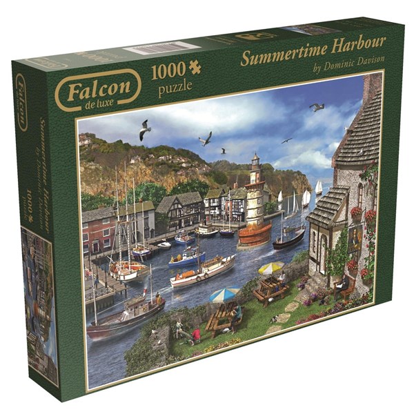 Falcon (11052) - Dominic Davison: "Summertime Harbour" - 1000 piezas