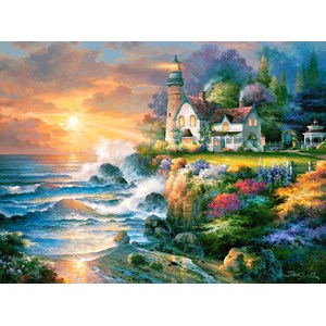 Castorland (C-200528) - "Twilight Beacon" - 2000 piezas