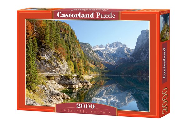 Castorland (C-200368) - "Gosausee, Austria" - 2000 piezas