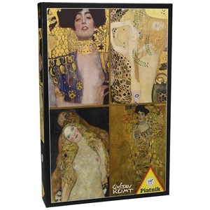 Piatnik (538841) - Gustav Klimt: "Collection of works" - 1000 piezas