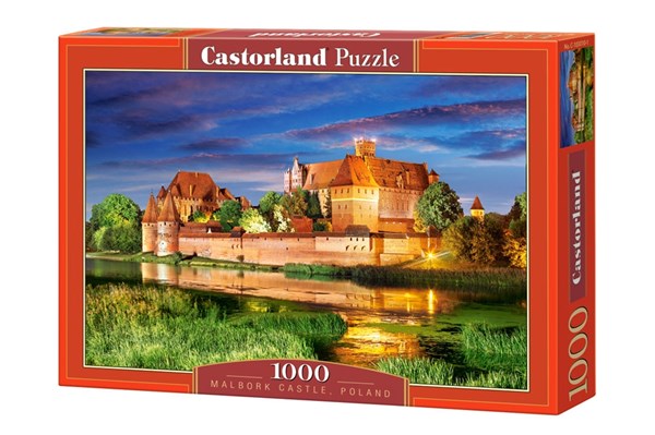 Castorland (C-103010) - "Poland, Malbork Castle" - 1000 piezas