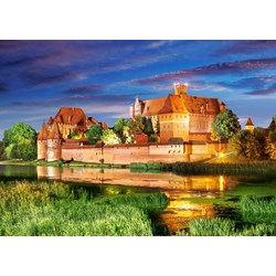 Castorland (C-103010) - "Poland, Malbork Castle" - 1000 piezas