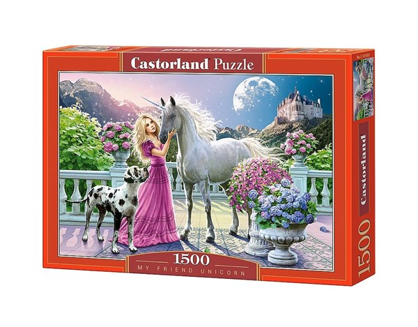 Castorland (C-151301) - "My Friend Unicorn" - 1500 piezas