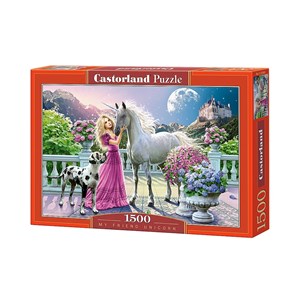 Castorland (C-151301) - "My Friend Unicorn" - 1500 piezas