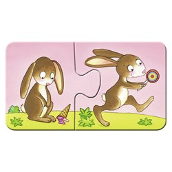 Ravensburger (06888) - "Farm Animals" - 2 piezas