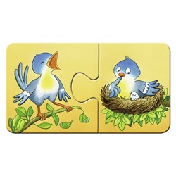 Ravensburger (06888) - "Farm Animals" - 2 piezas