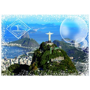 Grafika (T-00228) - "Brazil" - 1000 piezas