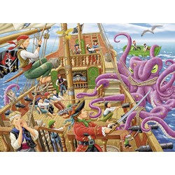Ravensburger (10939) - "Pirate Boat Adventure" - 100 piezas
