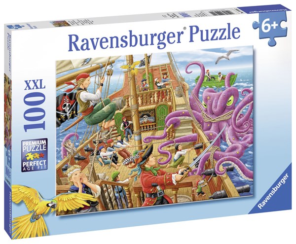 Ravensburger (10939) - "Pirate Boat Adventure" - 100 piezas