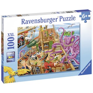 Ravensburger (10939) - "Pirate Boat Adventure" - 100 piezas