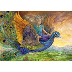 Grafika (T-00275) - Josephine Wall: "Peacock Princess" - 1500 piezas