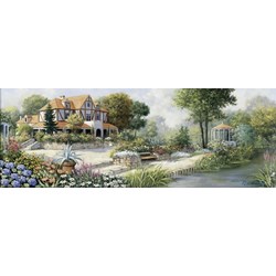 Art Puzzle (4333) - Peter Motz: "English Cottage" - 1000 piezas