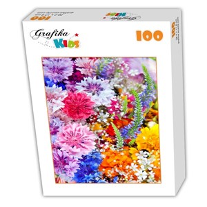 Grafika Kids (01170) - "Flower Blast" - 100 piezas