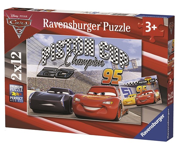 Ravensburger (07609) - "Cars 3" - 12 piezas