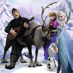 Ravensburger (07276) - "Frozen" - 25 36 49 piezas