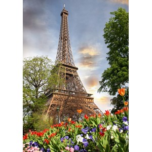 Grafika Kids (01112) - "Eiffel Tower, France" - 100 piezas
