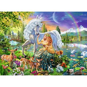 Ravensburger (13673) - "Magical Meet" - 200 piezas