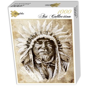 Grafika (00650) - "Indian Chief" - 1000 piezas