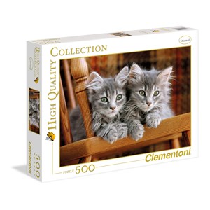 Clementoni (30545) - "Kittens" - 500 piezas