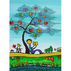 Grafika (01769) - Anne Poire, Patrick Guallino: "D'une Feuille l'Autre" - 300 piezas