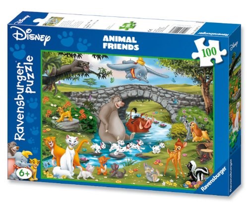 Ravensburger (10947) - "Animal Friends" - 100 piezas