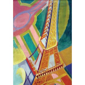 Puzzle Michele Wilson (Z276) - Robert Delaunay: "Eiffel Tower" - 30 piezas