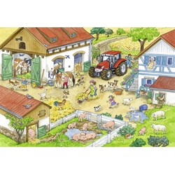 Ravensburger (09195) - "Day at the farm" - 24 piezas