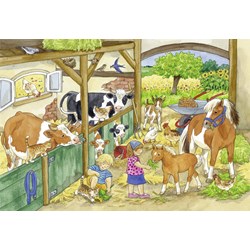Ravensburger (09195) - "Day at the farm" - 24 piezas