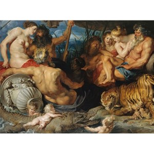 Piatnik (547645) - Peter Paul Rubens: "The four great rivers of Antiquity, 1614" - 1000 piezas