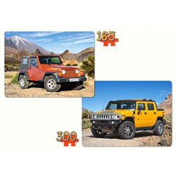 Castorland (B-021086) - "4 x 4 vehicles" - 165 300 piezas