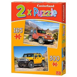Castorland (B-021086) - "4 x 4 vehicles" - 165 300 piezas