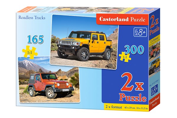 Castorland (B-021086) - "4 x 4 vehicles" - 165 300 piezas