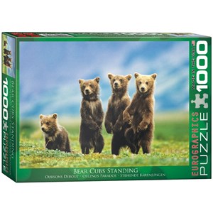Eurographics (6000-0531) - "Bear Cubs Standing" - 1000 piezas