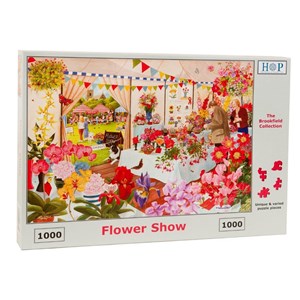 The House of Puzzles (3619) - "Flower Show" - 1000 piezas