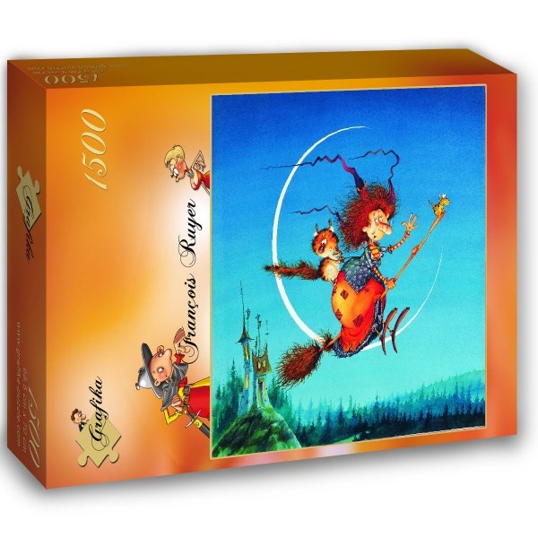 Grafika (02164) - François Ruyer: "Witch" - 1500 piezas