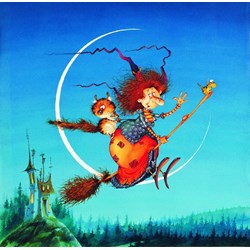 Grafika (02164) - François Ruyer: "Witch" - 1500 piezas