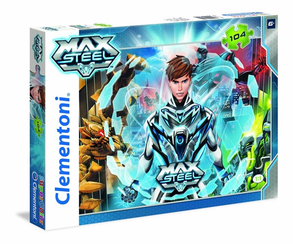 Clementoni (27895) - "Max Steel" - 104 piezas
