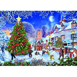 Gibsons (G6224) - Steve Crisp: "The Village Christmas Tree" - 1000 piezas