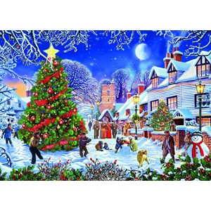 Gibsons (G6224) - Steve Crisp: "The Village Christmas Tree" - 1000 piezas