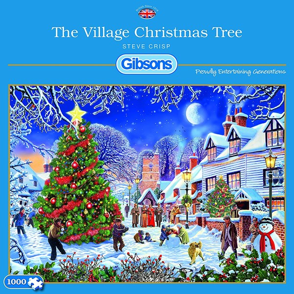 Gibsons (G6224) - Steve Crisp: "The Village Christmas Tree" - 1000 piezas