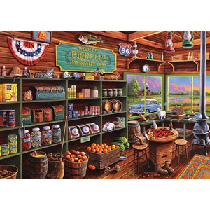 Buffalo Games (3695) - Geno Peoples: "Rickie Pickett's Mercantile" - 500 piezas