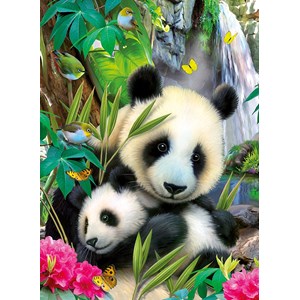 Ravensburger (13065) - "Charming Panda" - 300 piezas