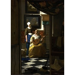 Grafika Kids (00156) - Johannes Vermeer: "The Loveletter, 1669-1670" - 24 piezas